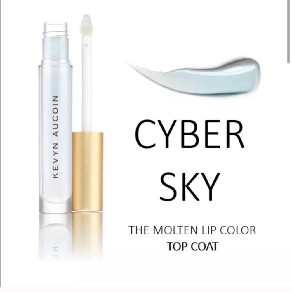 Kevyn Aucoin The Molten Lip Color CYBER SKY gloss